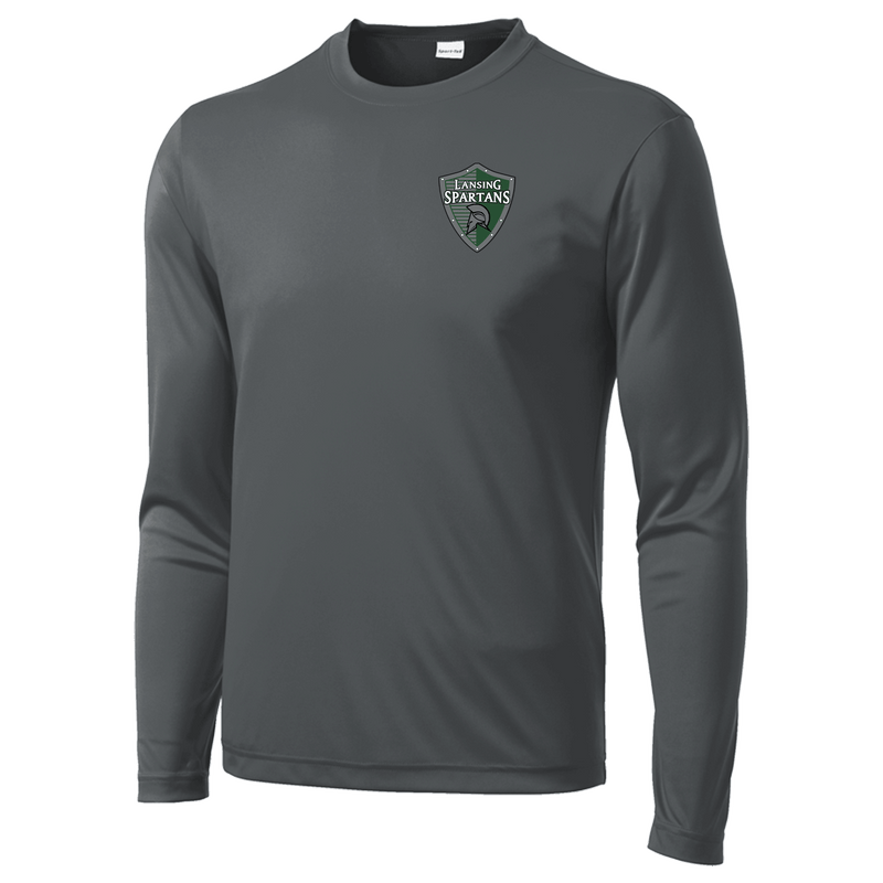 Lansing Spartans Long Sleeve PosiCharge Competitor Tee