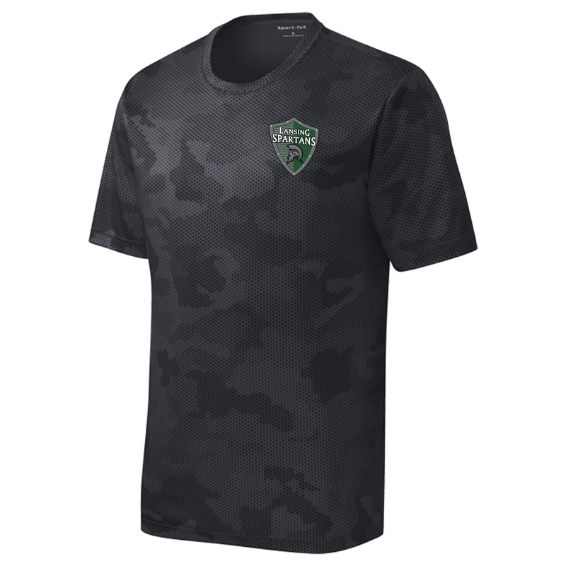 Lansing Spartans Youth CamoHex Tee