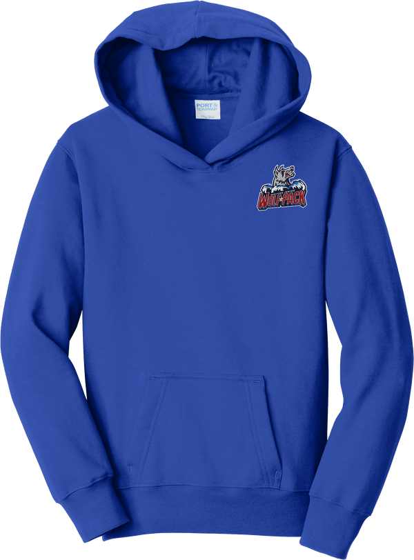 Hartford Jr. Wolfpack Youth Fan Favorite Fleece Pullover Hooded Sweatshirt