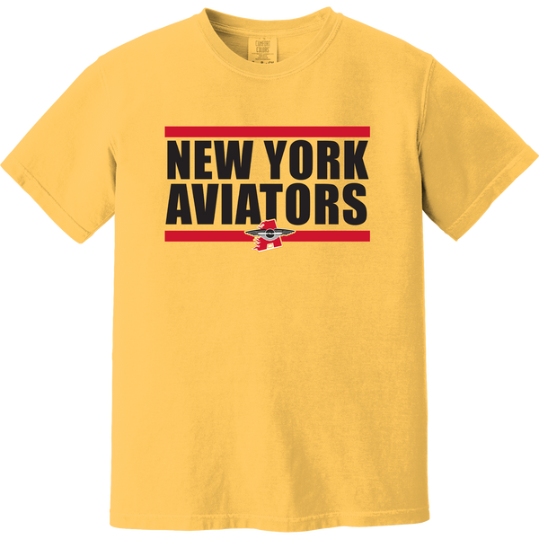 NY Aviators Heavyweight Ring Spun Tee