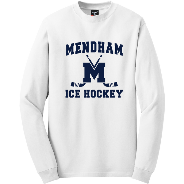 Mendham High School Hanes Beefy-T 100% Cotton Long Sleeve T-Shirt