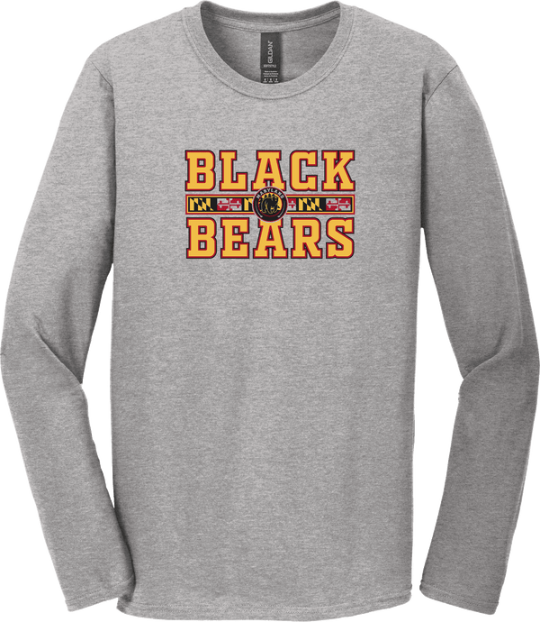 Maryland Black Bears Softstyle Long Sleeve T-Shirt