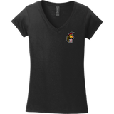 Seacoast Spartans Softstyle Ladies Fit V-Neck T-Shirt