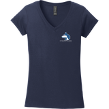 Pittsburgh Huskies Softstyle Ladies Fit V-Neck T-Shirt