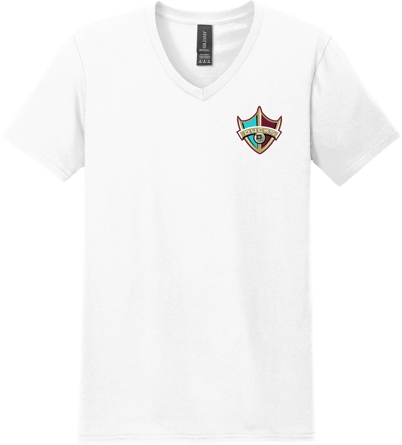 Delaware Ducks Softstyle V-Neck T-Shirt