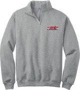 Mass Conn United NuBlend 1/4-Zip Cadet Collar Sweatshirt