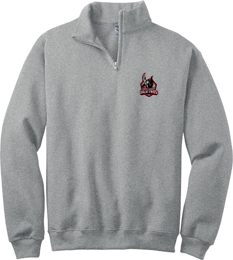 NJ Valkyries NuBlend 1/4-Zip Cadet Collar Sweatshirt