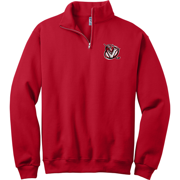 Venom Hockey Club NuBlend 1/4-Zip Cadet Collar Sweatshirt