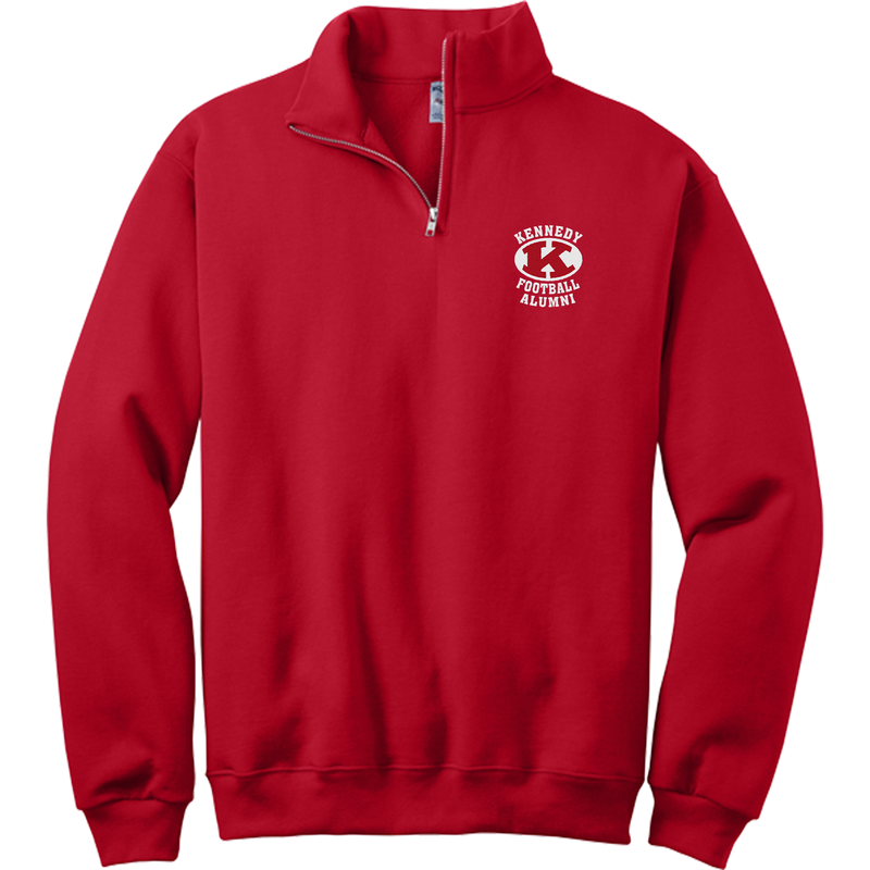 JFK Knights Football Alumni NuBlend 1/4-Zip Cadet Collar Sweatshirt