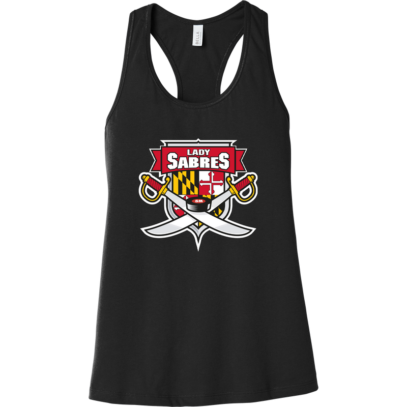 SOMD Lady Sabres Womens Jersey Racerback Tank