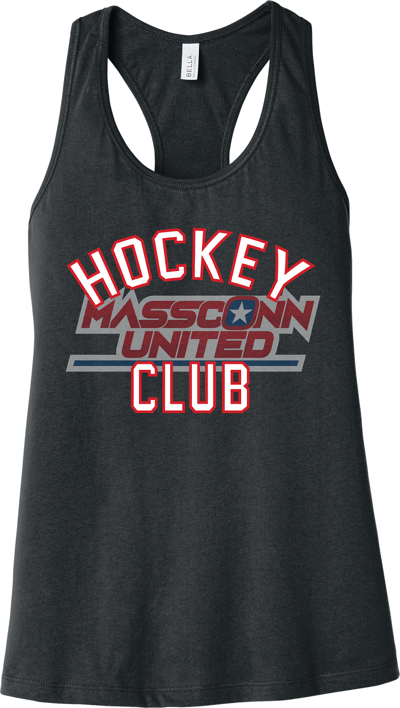 Mass Conn United Womens Jersey Racerback Tank