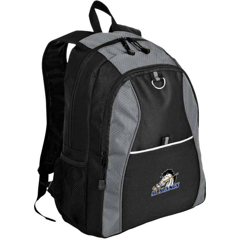 Mid-State Mustangs Contrast Honeycomb Backpack