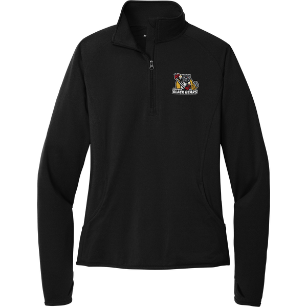 Dupage Black Bears Ladies Sport-Wick Stretch 1/4-Zip Pullover