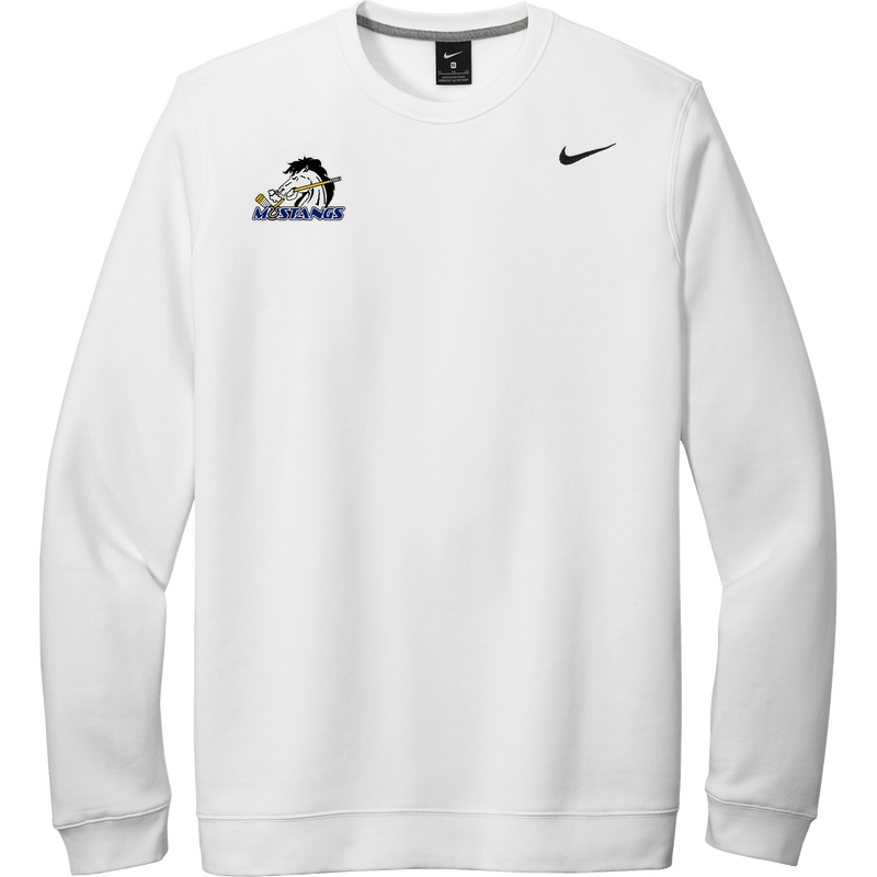 Mid-State Mustangs Nike Club Fleece Crew