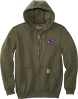 Jr. Phantoms Carhartt Midweight Hooded Zip-Front Sweatshirt