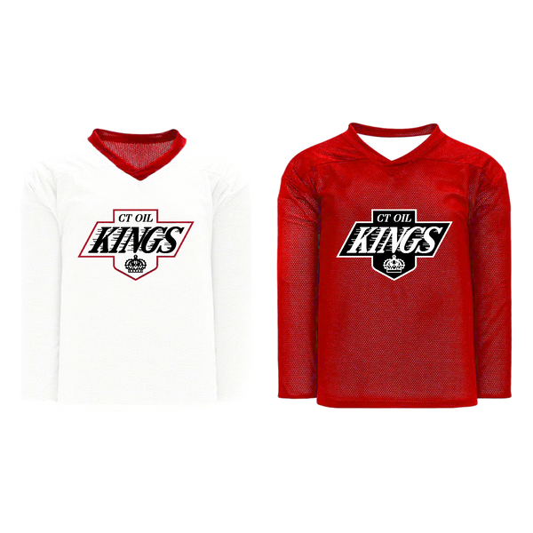 CT Oil Kings Adult Goalie Reversible Practice Jersey