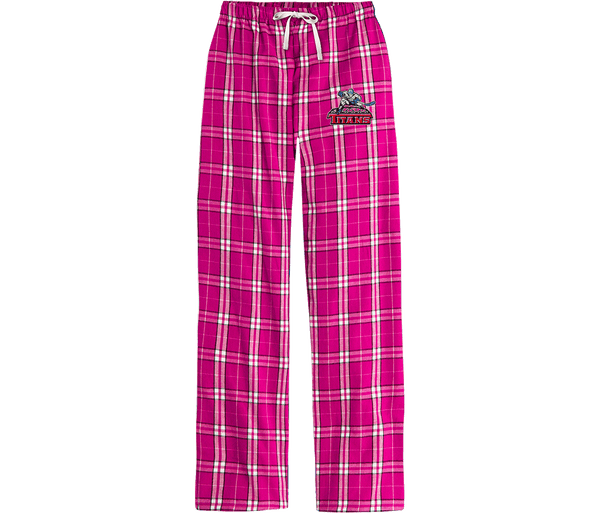 NJ Titans Women's Flannel Plaid Pant