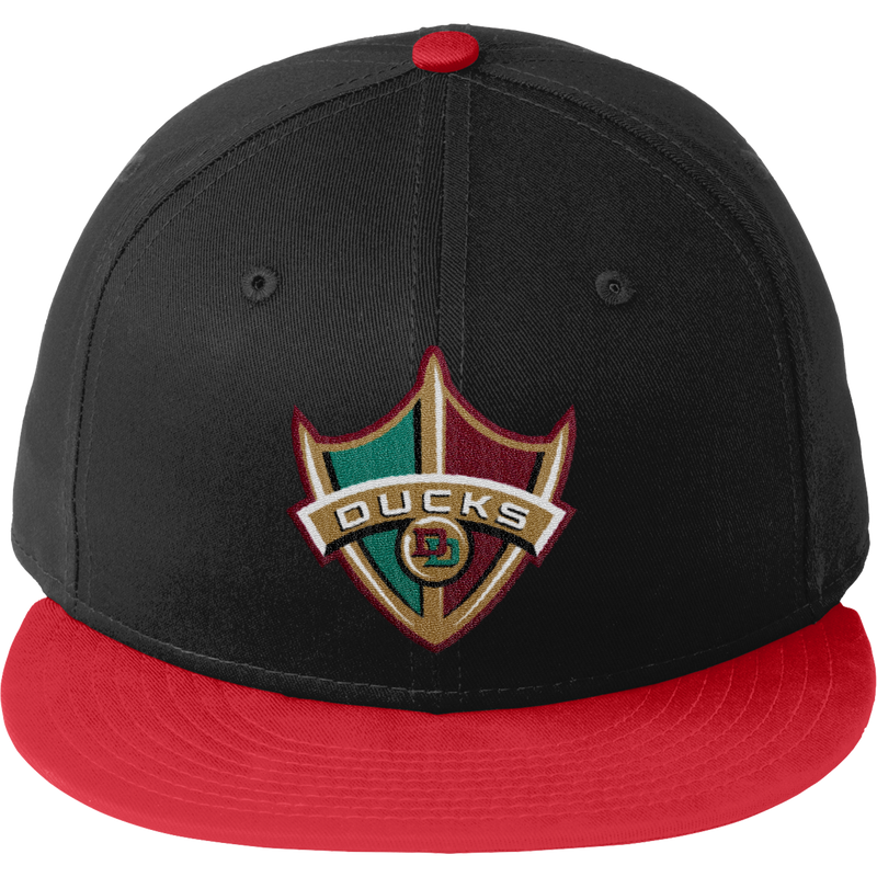 Delaware Ducks New Era Flat Bill Snapback Cap