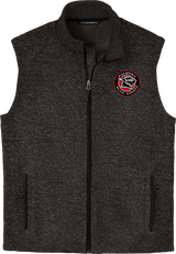 Palmyra Black Knights Sweater Fleece Vest