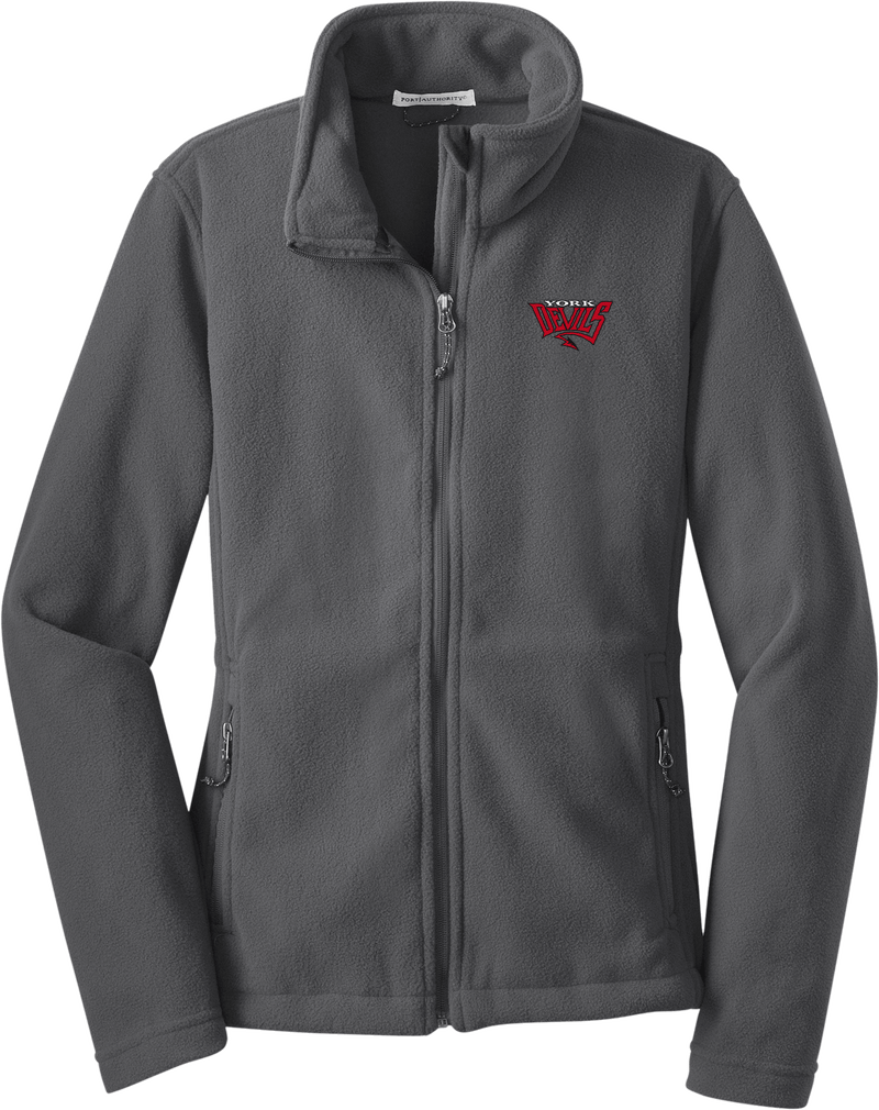 York Devils Ladies Value Fleece Jacket