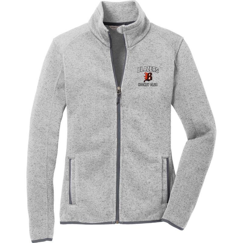 Philadelphia Blazers Ladies Sweater Fleece Jacket