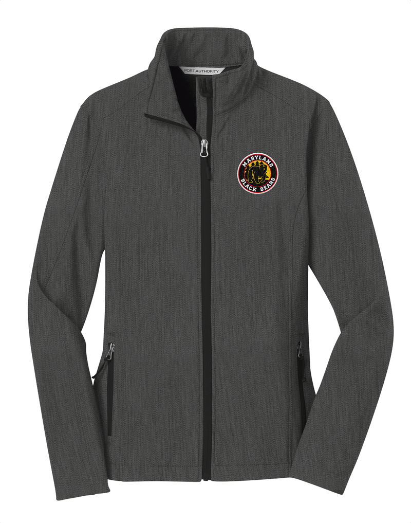 Maryland Black Bears Ladies Core Soft Shell Jacket