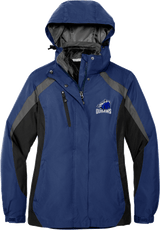 Brandywine Outlaws Ladies Colorblock 3-in-1 Jacket