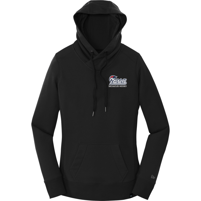 Secaucus Patriots New Era Ladies French Terry Pullover Hoodie