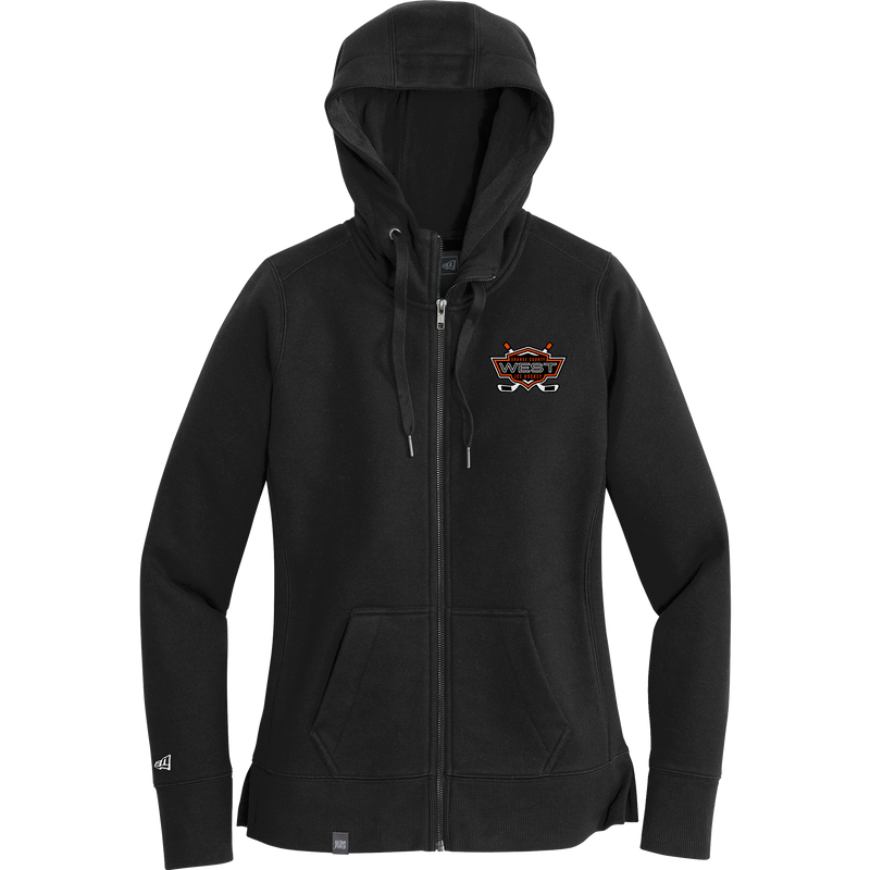 Orange County West New Era Ladies French Terry Full-Zip Hoodie