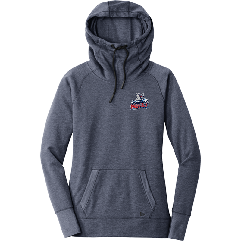 CT Wolfpack South New Era Ladies Tri-Blend Fleece Pullover Hoodie