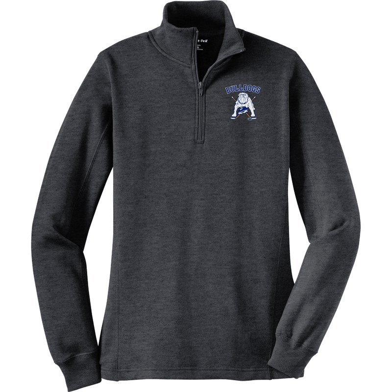 Chicago Bulldogs Ladies 1/4-Zip Sweatshirt