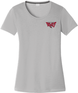 York Devils Ladies PosiCharge Competitor Cotton Touch Scoop Neck Tee