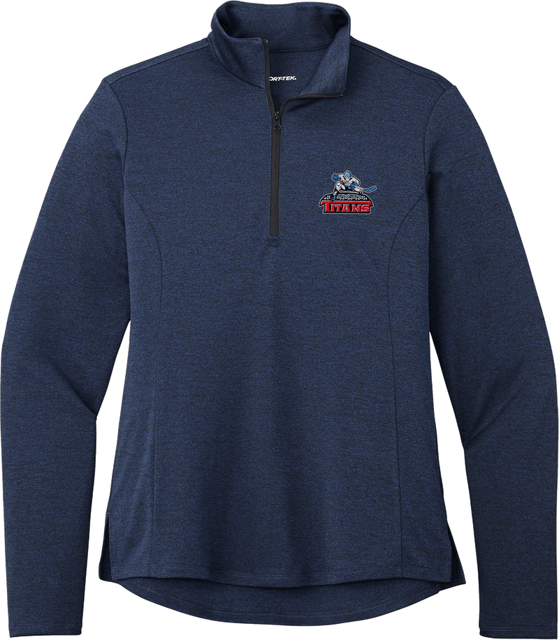 NJ Titans Ladies Endeavor 1/2-Zip Pullover