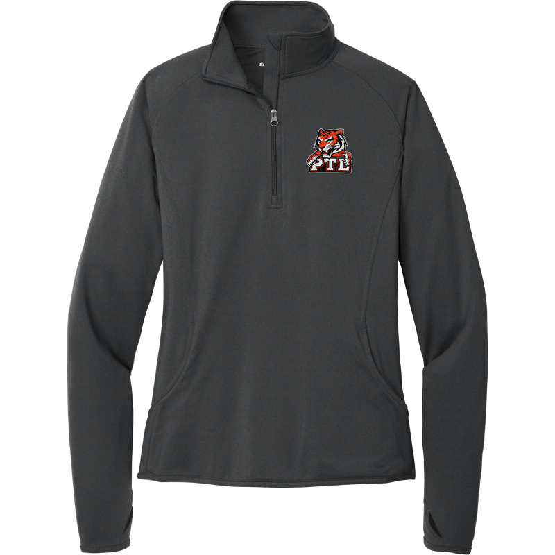 Princeton Tiger Lilies Ladies Sport-Wick Stretch 1/4-Zip Pullover