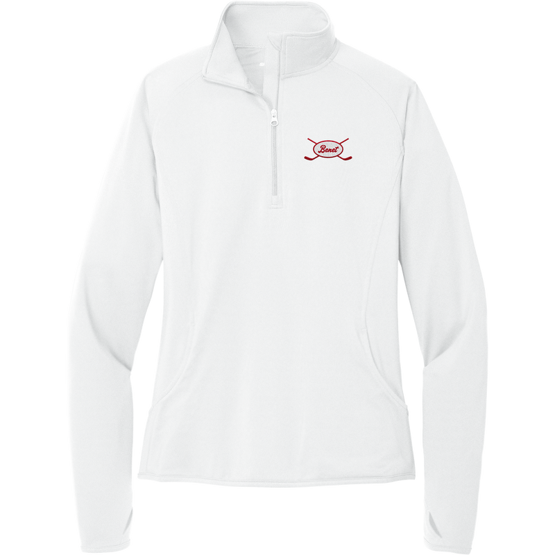 Benet Hockey Ladies Sport-Wick Stretch 1/4-Zip Pullover