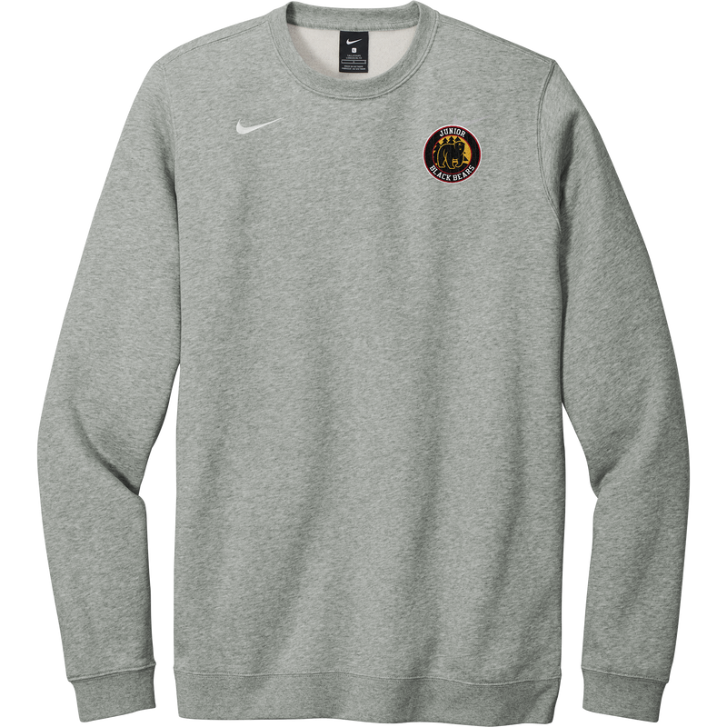 MD Jr. Black Bears Nike Club Fleece Crew