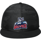 CT Wolfpack South New Era Camo Flat Bill Snapback Cap