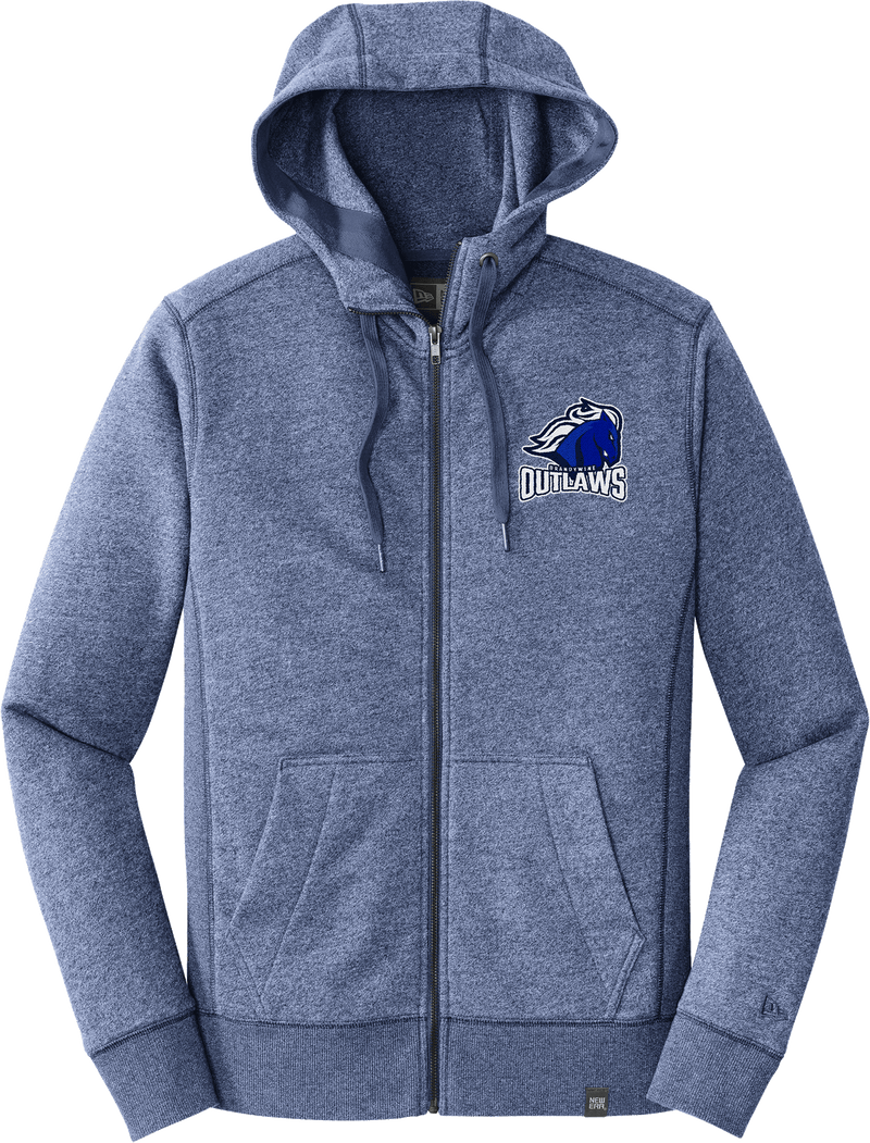 Brandywine Outlaws New Era French Terry Full-Zip Hoodie