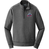 CT Wolfpack South New Era Tri-Blend Fleece 1/4-Zip Pullover