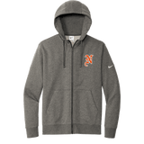 Midd North Hockey Nike Club Fleece Sleeve Swoosh Full-Zip Hoodie