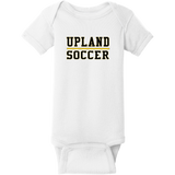 Upland Soccer Infant Short Sleeve Baby Rib Bodysuit