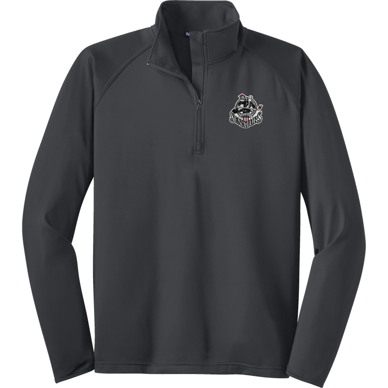 Grundy Senators Sport-Wick Stretch 1/4-Zip Pullover