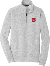 CT Bobcats PosiCharge Electric Heather Fleece 1/4-Zip Pullover