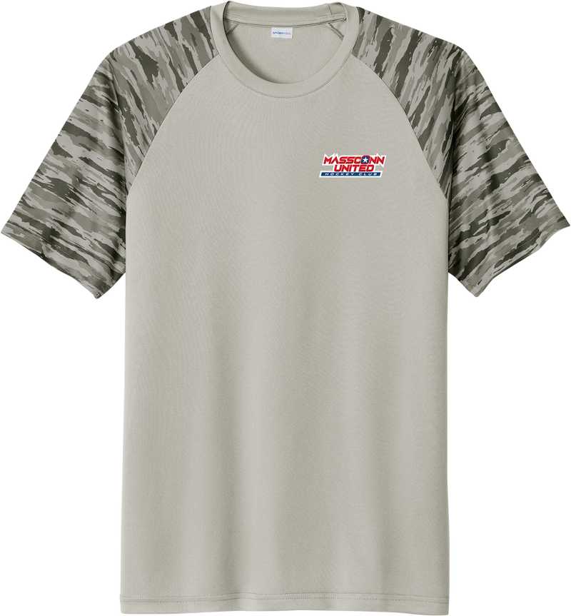 Mass Conn United Drift Camo Colorblock Tee