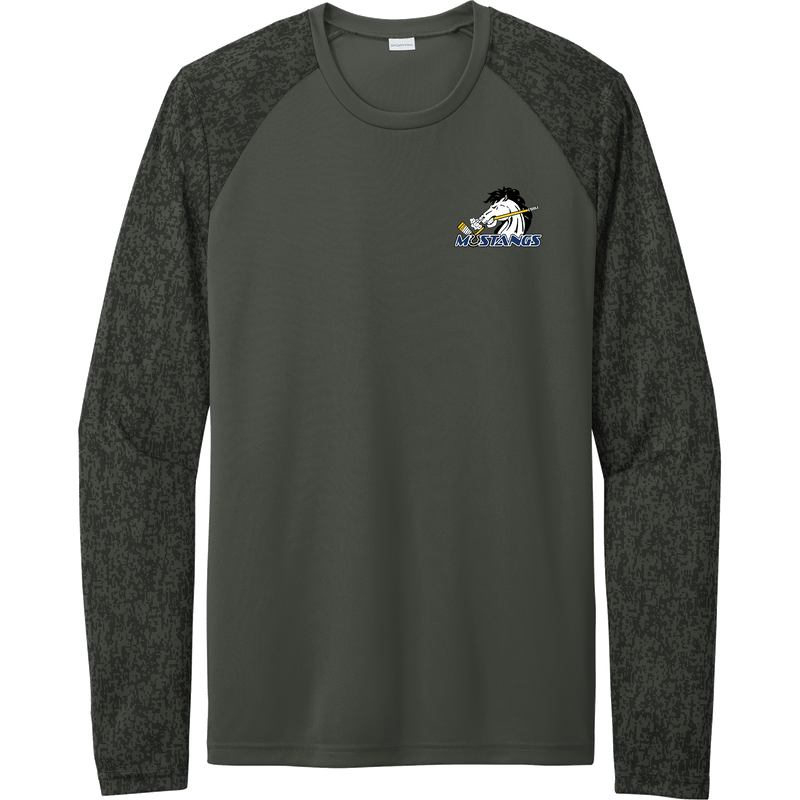 Mid-State Mustangs Long Sleeve Digi Camo Tee