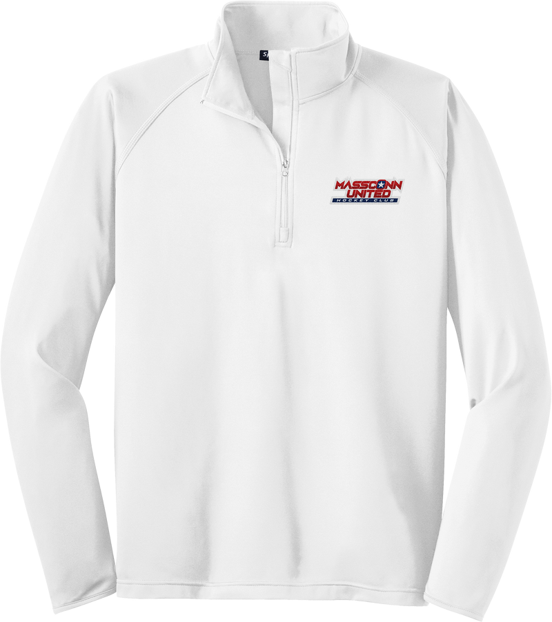 Mass Conn United Sport-Wick Stretch 1/4-Zip Pullover