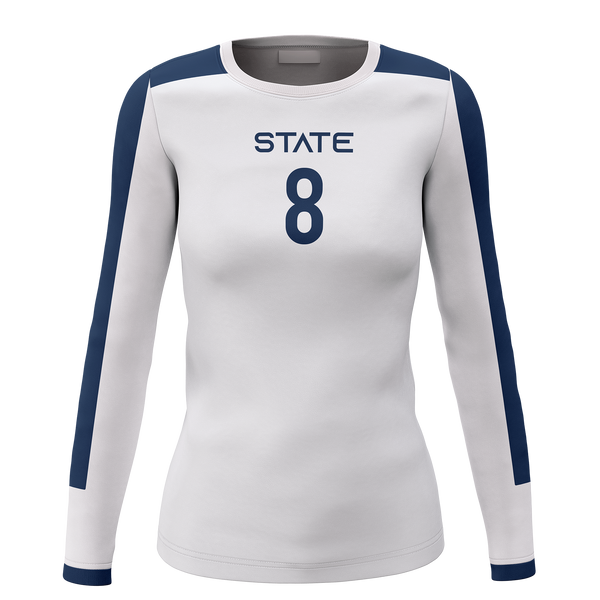 Metro Team State Volleyball Long Sleeve (Womens Volleyball)