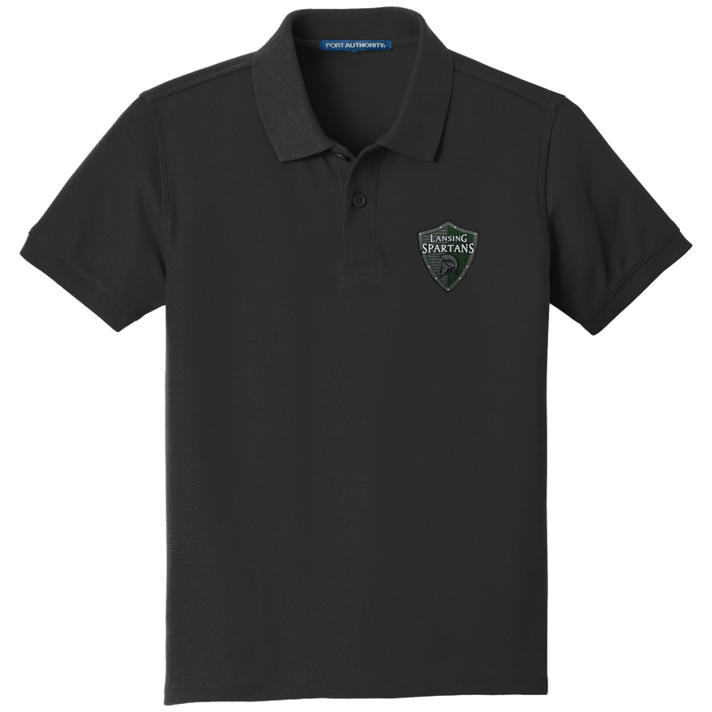 Lansing Spartans Youth Core Classic Pique Polo