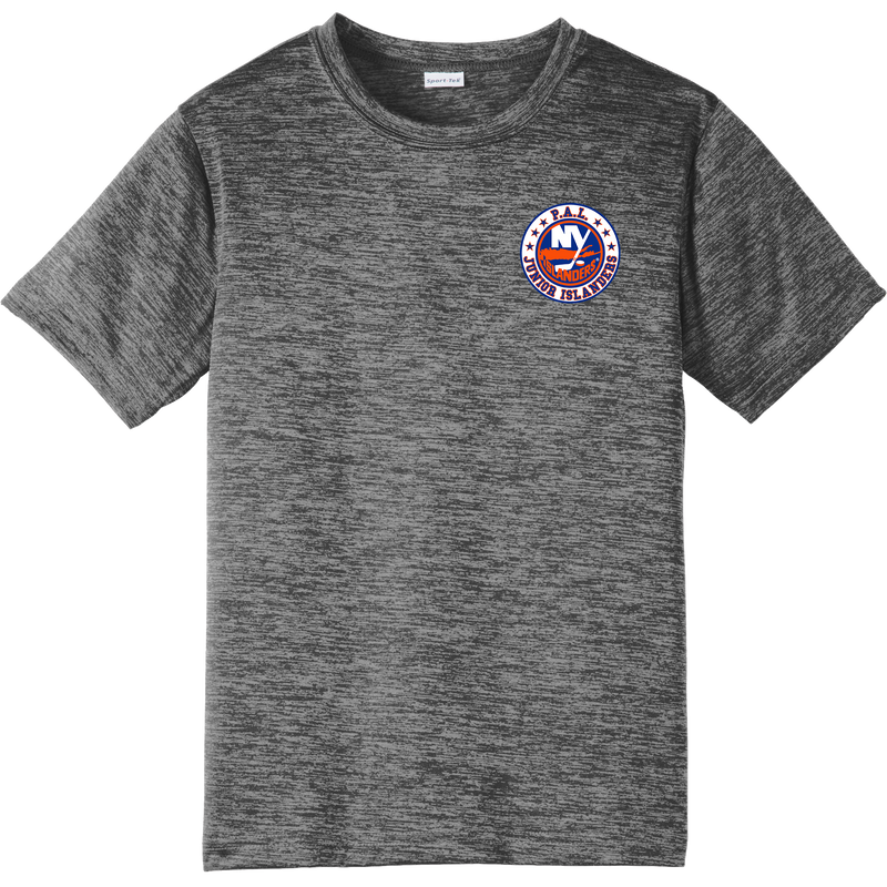 PAL Jr. Islanders Youth PosiCharge Electric Heather Tee