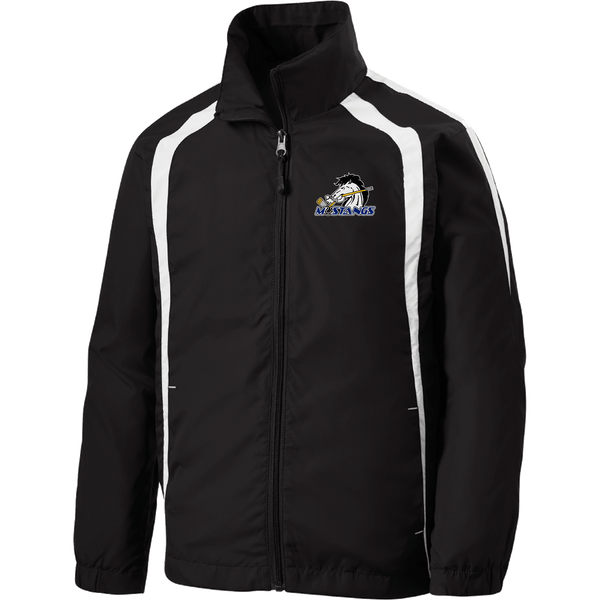 Mid-State Mustangs Youth Colorblock Raglan Jacket